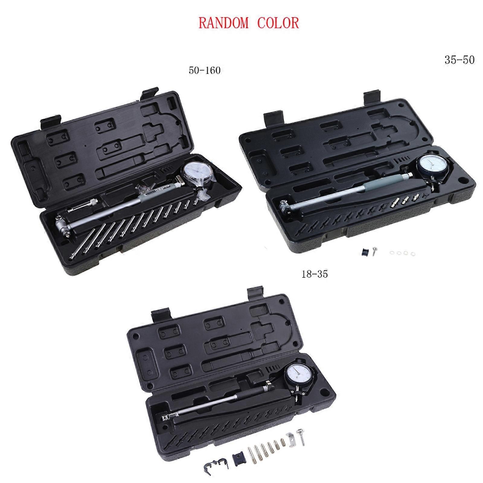 50-160MM 35-50MM 0.01mm Dial Bore Gauge Indicator Diameter Indicators Precision Engine Cylinder Measuring Test Kit Meter