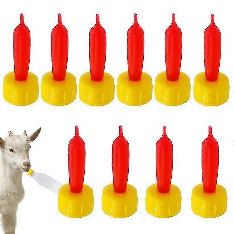 Feeding Milk Drinking Nipple Plastic Connect With Sprite Cokes Bottle Milk Drink Soft Pacifier For Sheep Goat Lamb Dog Edition 530