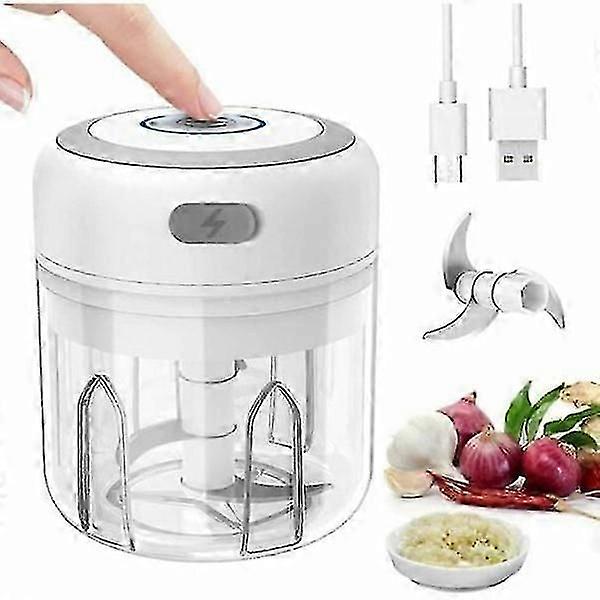 Blender Mixer Electric Chopper Small Blender Garlic Press Chopper Vegetable Chopper Onion Garlic Cutter, Multi-choppe