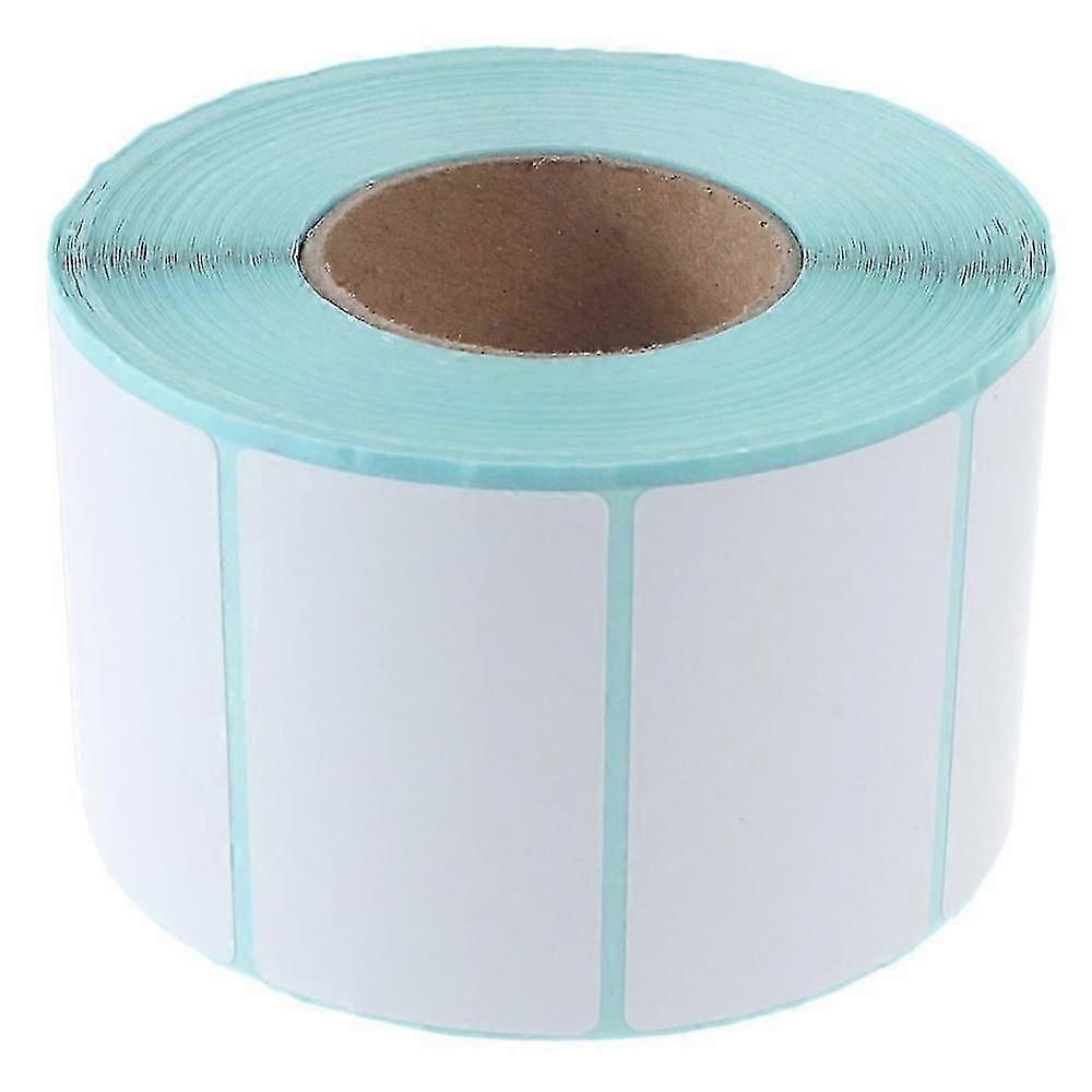 1000 Adet 50mm x 30mm Baskı Etiket Barkod Numarası Termal Kağıt Yapışkanlı Etiket