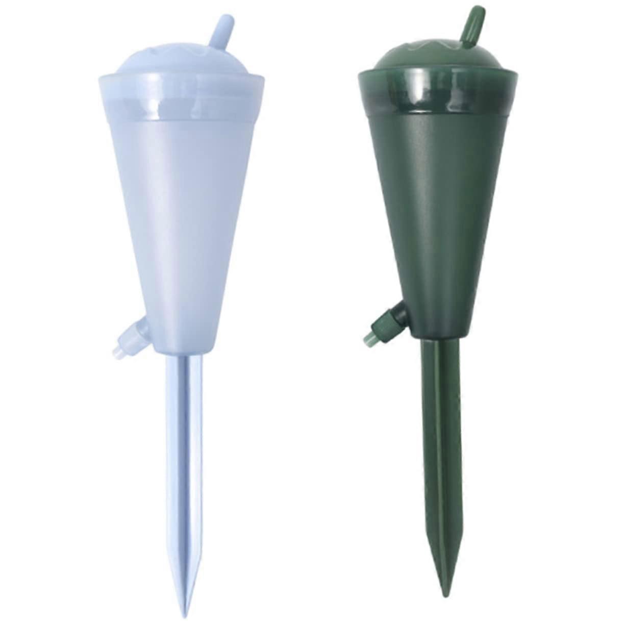 Automatic Watering Spikes for Potted Plants, 2-Pack, Durable Material, Precise Water Control, Universal Design