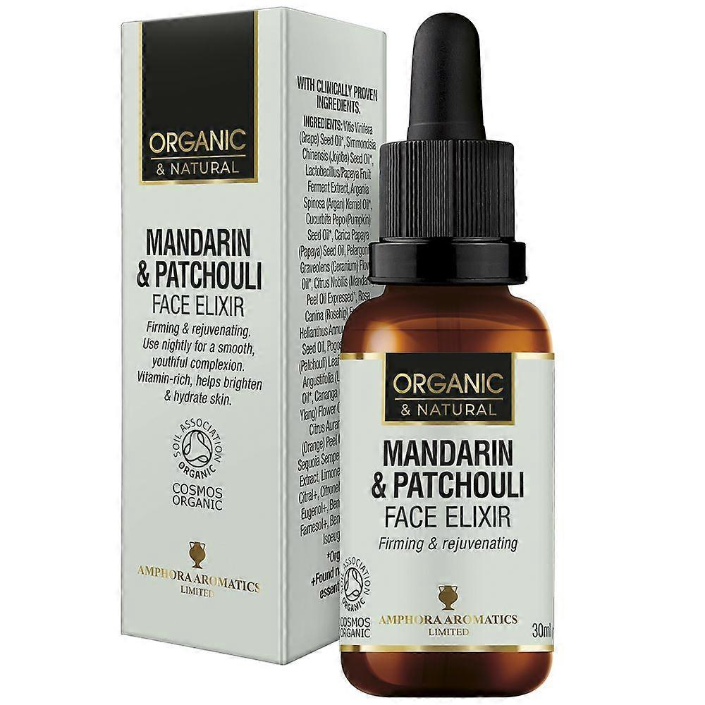Amphora Aromatics 柑橘广藿香面部灵丹妙药 COSMOS 有机 30ml