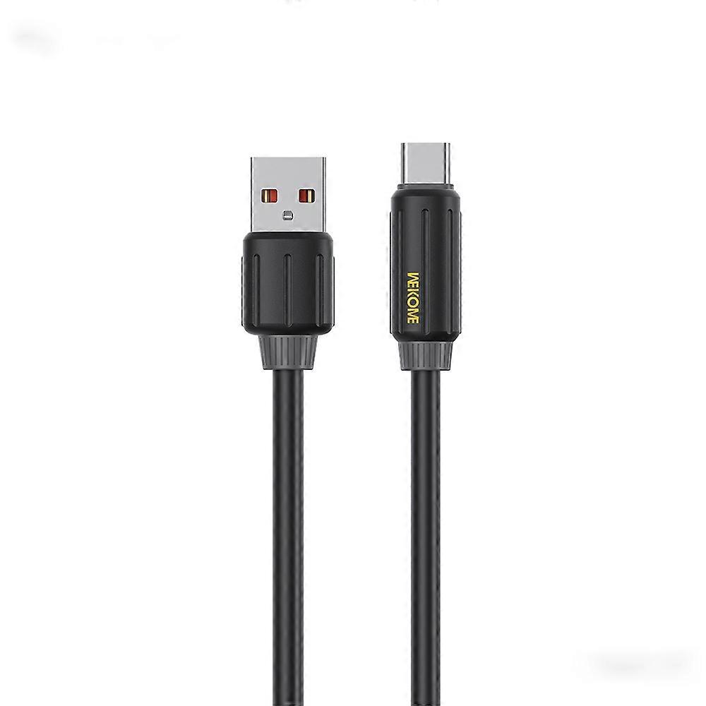 WK WDC-27a Elastic Genuine Silicone 1m 66W USB to Type-C Fast Charging Data Cable