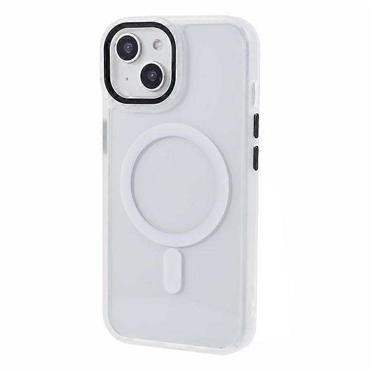 Compatible For iPhone 14 Case Shockproof PC+TPU Clear Phone Case Compatible with MagSafe