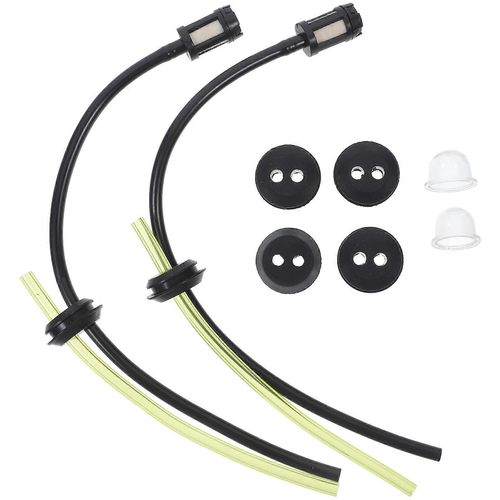 It sounds like you're referring to a product listing or description for a **lawn mower fuel filter assembly kit**. Here's detailed and polished