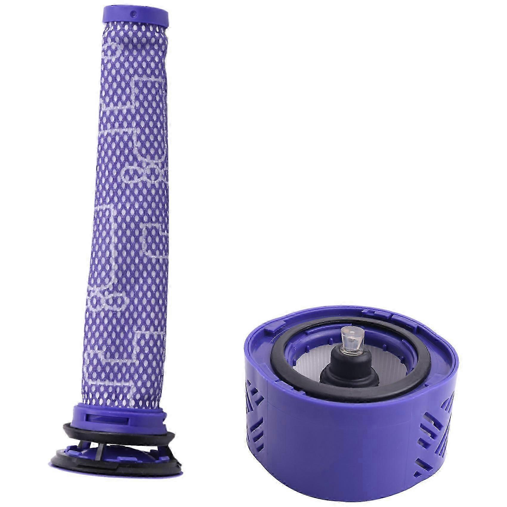 Suitable for Dyson V6 Absolute Cordless Stick Vacuum Pre-Filter and HEPA Filter Kit Replaces Part 9656-si xi
