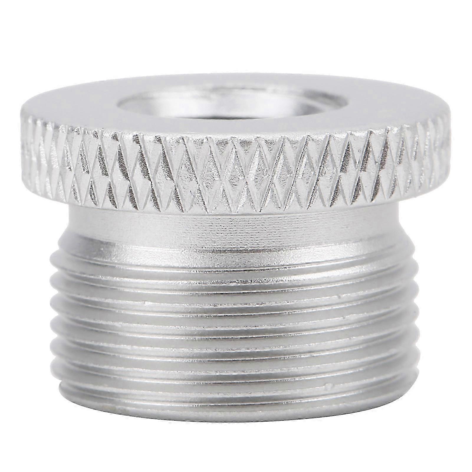 Mikrofonstativadapter 3/8 tum hona till 5/8 tum hane skruvgänga adapter för mikrofonstativ MountSilver NO.8069