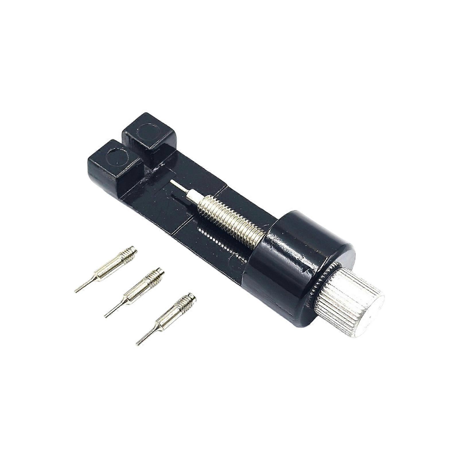 Metal Watch Strap Link Adjuster Kits With Spare Needle And Hammer Tool For Precise Watch Band Sizing and Adjustment