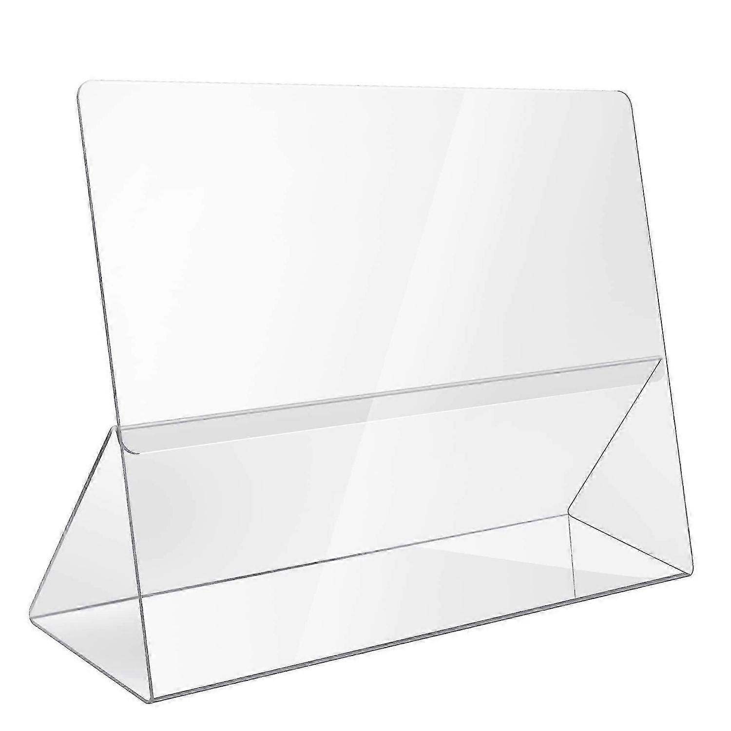 Transparent Cookbook Stand for Cooking and Baking