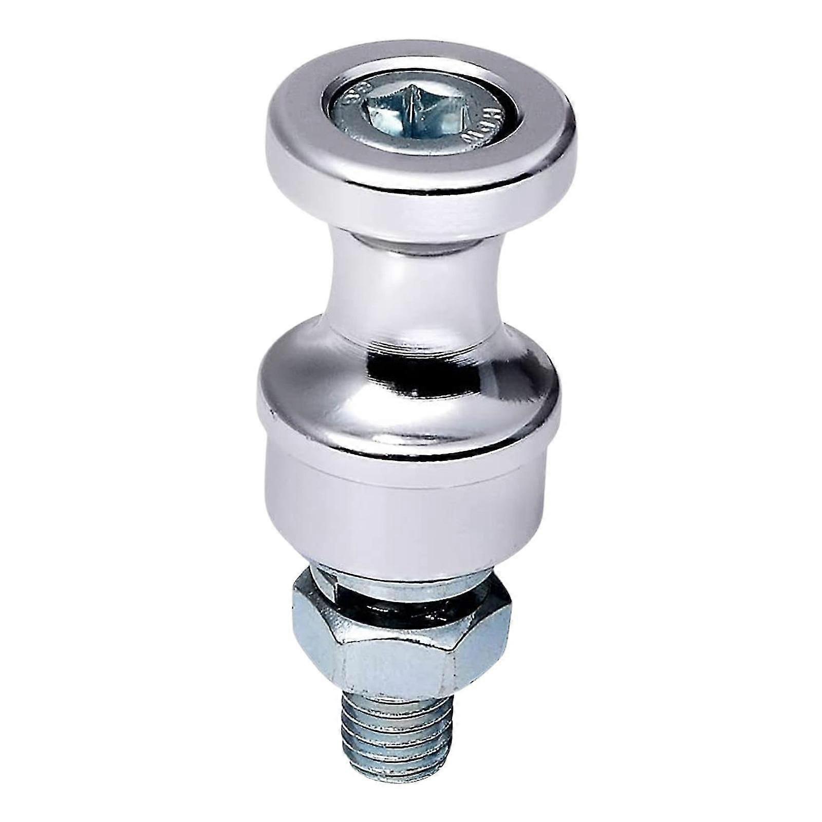 Half Linked Winch Hook Professional Accessories Towing Chain 10" Bolt Mount Red