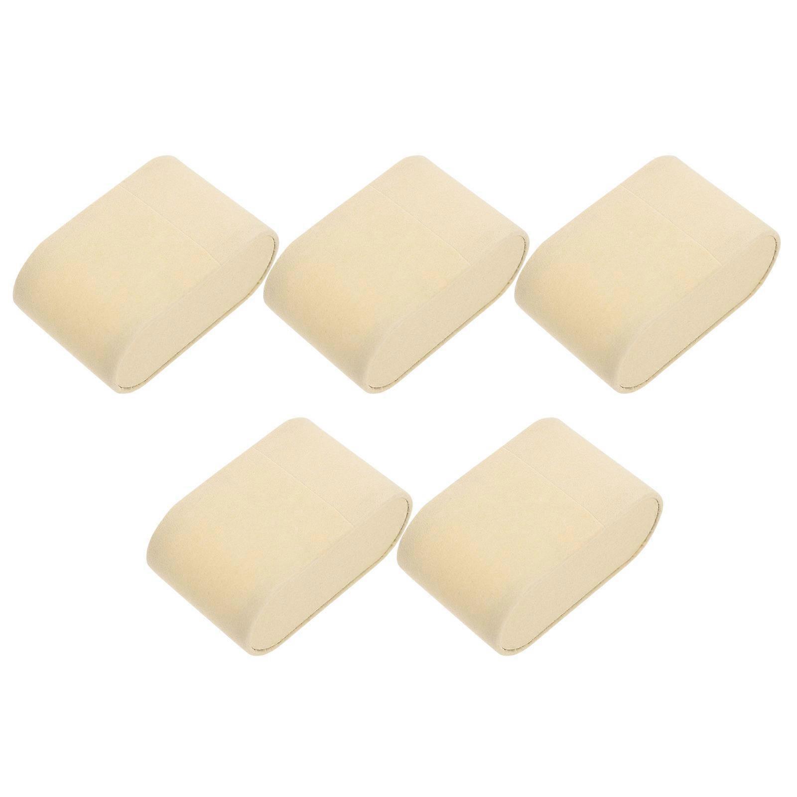 5 יחידות כריות תצוגה תכשיטים עמידות לשעונים, צמידים וצמידים - אידיאלי לקמעונאות, תערוכות בית ומסחר, מתאים למגשים ומארזים לתכשיטים