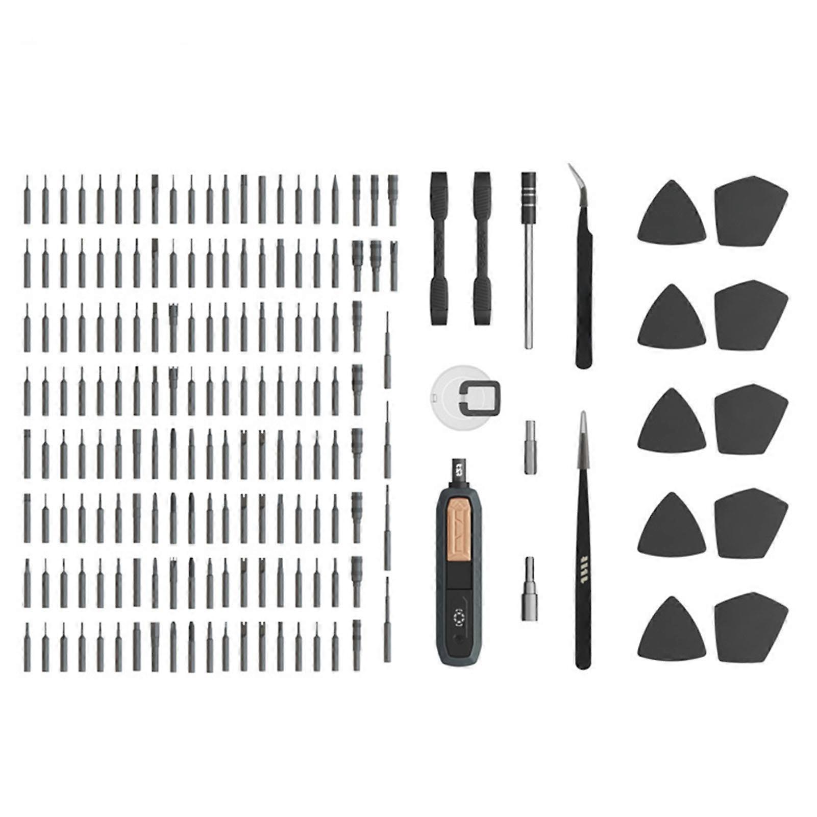 Set de șurubelnițe manuale 180 în 1 Kit de instrumente de reparații magnetice fine multifuncționale pentru laptop 