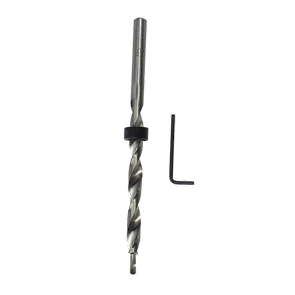 Countersink Drill Bit Set Steel For Carpentry Projects 9.5mm Round Woodworking 1Set