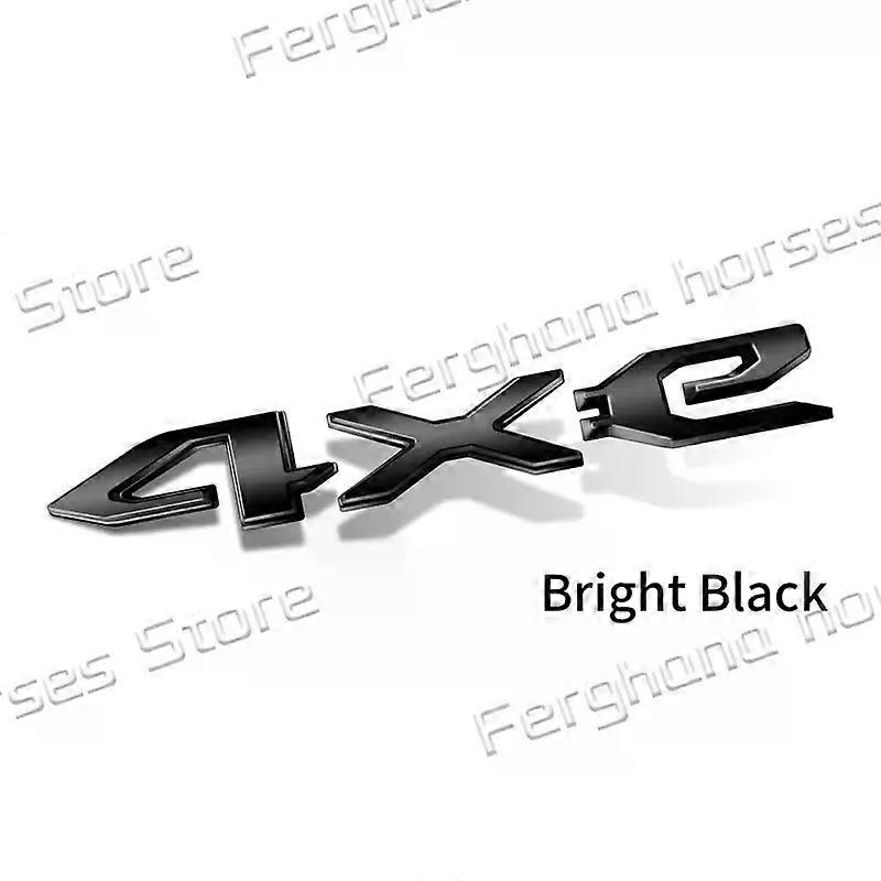 Car 3D ABS Plastic Emblem Suitable for Jeep 4XE Logo Wrangler Gladiator Compass Grand Cherokee Body Side Badge Rear Trunk Decor Sticker