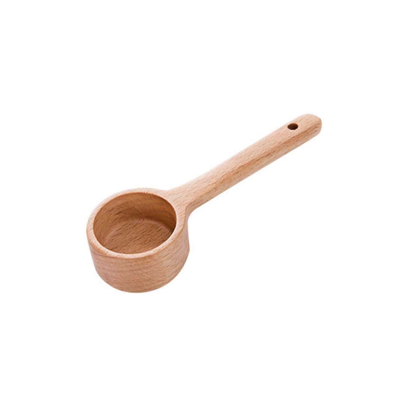 Griff handle Natural wooden spoon for restaurant and scratchresistant for measuring dry foods Small