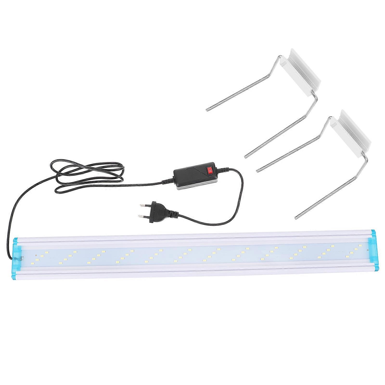 Aquarium Light Led Lighting For Fish Tank Assorted Color Heat Dissipation 22.8 2.8 0.4in 1Set