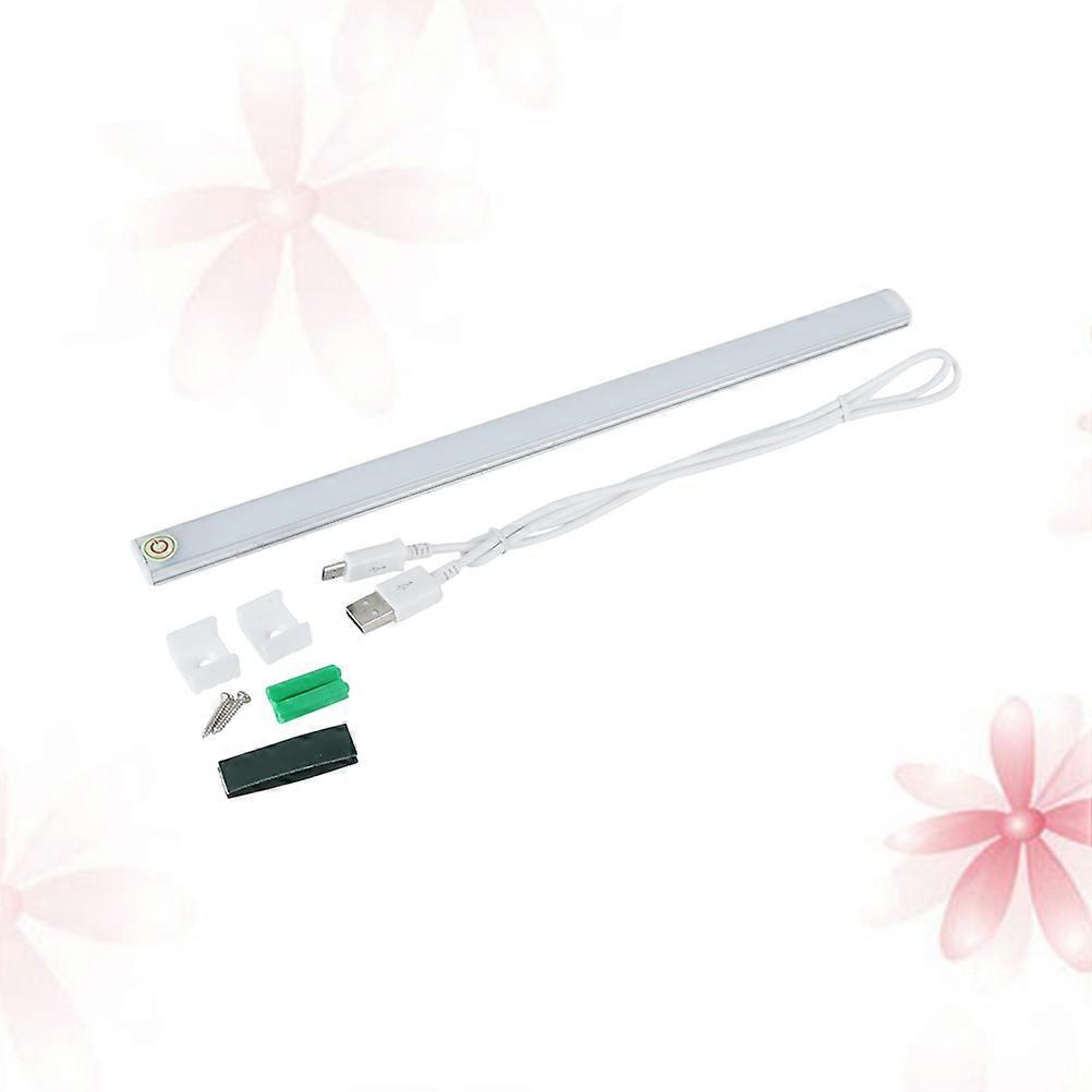 Led Bedside Lamp Usb Controller Lights For Mirror Dimmable 32X3X07Cm White 1Pack