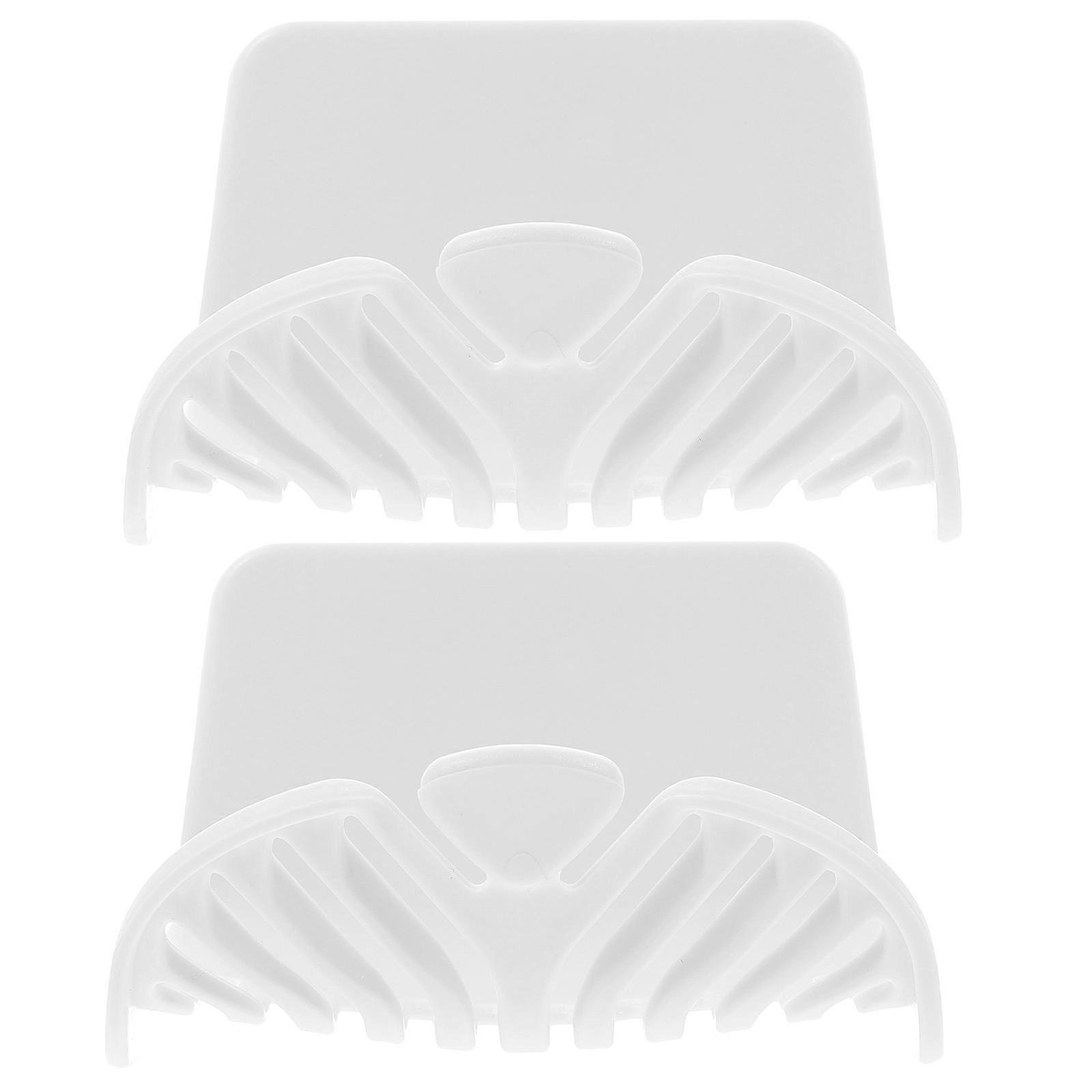 Soap Drying Mounted Bathroom Use Abs Material Prevent Slipping 2Sets