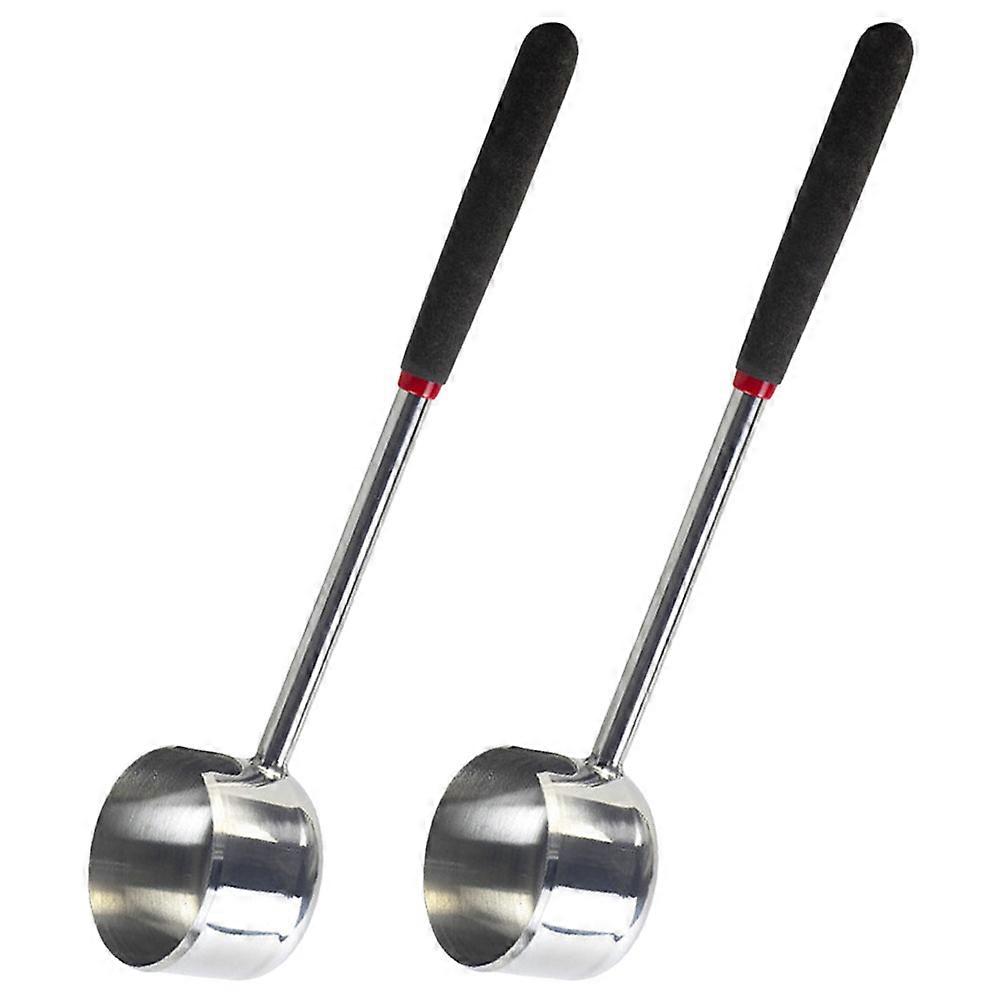 Manual Coconut Opener Coconut Opener Set Hotels Round Mouth Opener Shock Absorbing Grip 2Pcs