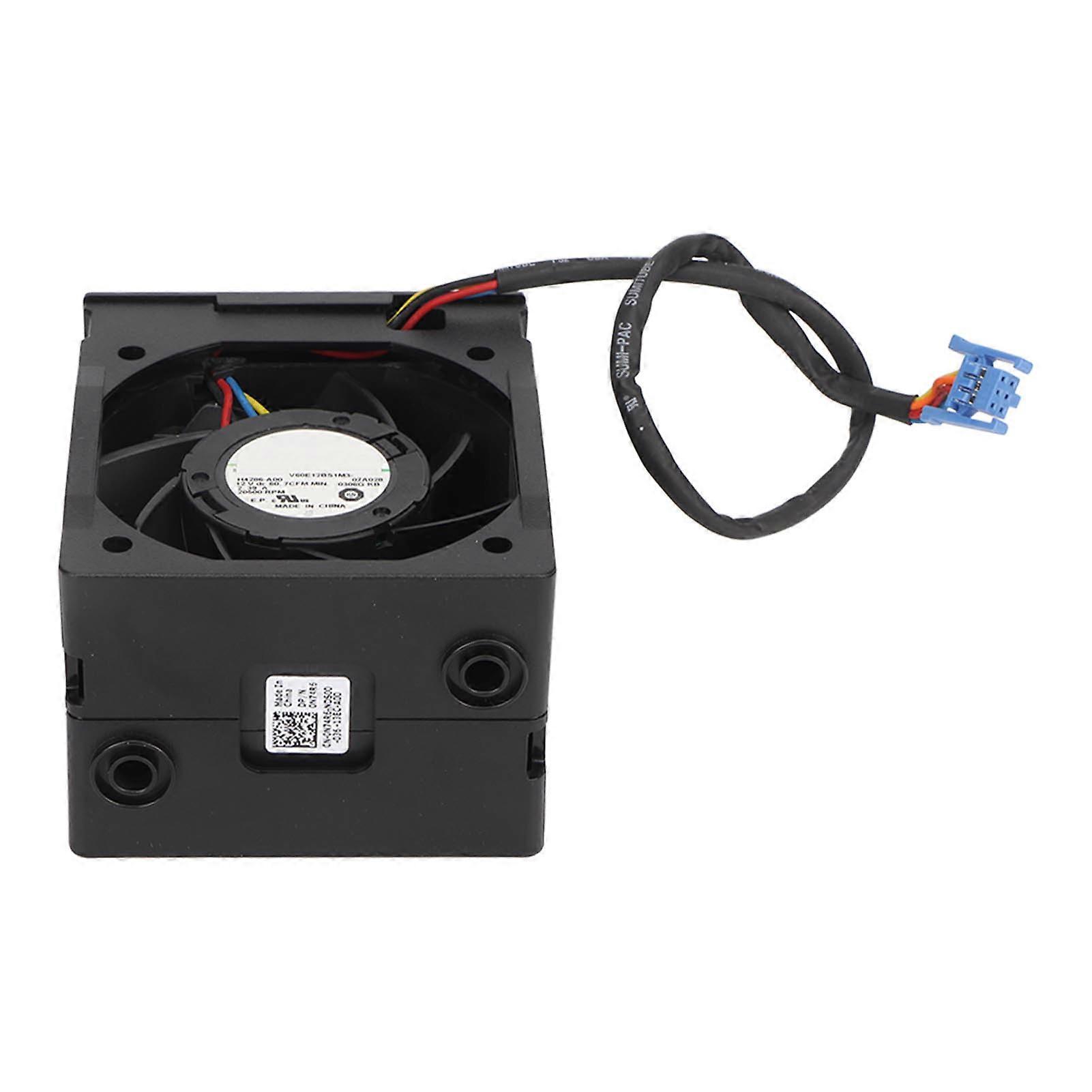 CPU Cooling Fan, DC 12V, 2.39A, 20500RPM, ABS, for Dell PowrEdge R540, R540XD and R7415 Servers