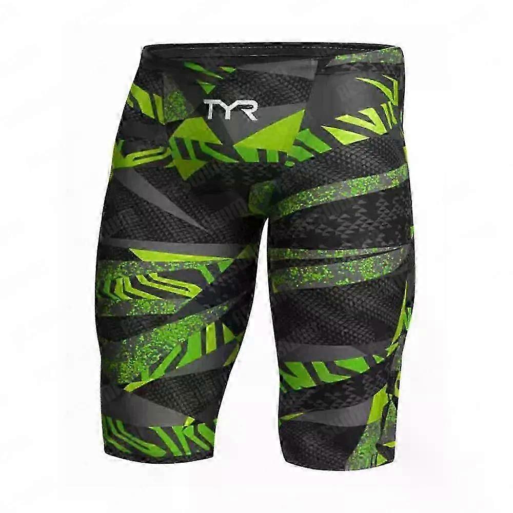 Herr Simning Jammer Baddräkt Shorts Badbyxor Uthållighet Atletisk träning Shorts Badkläder Man Surf Simning Jammers Byxor