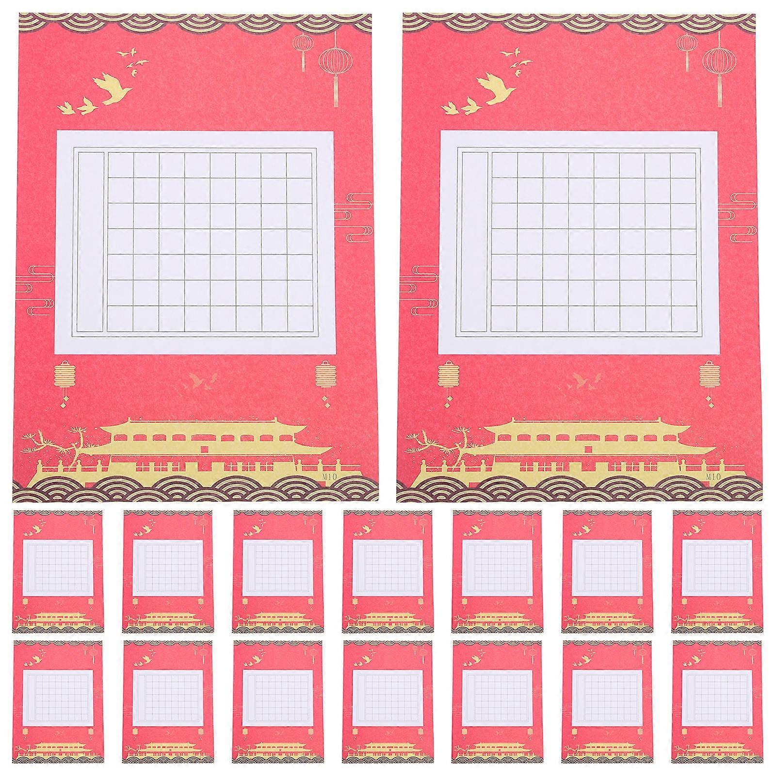 Lightweight Calligraphy Practice Paper Notebook for Smooth Writing and Ink Absorption, Portable Tool for Students and Enthusiasts