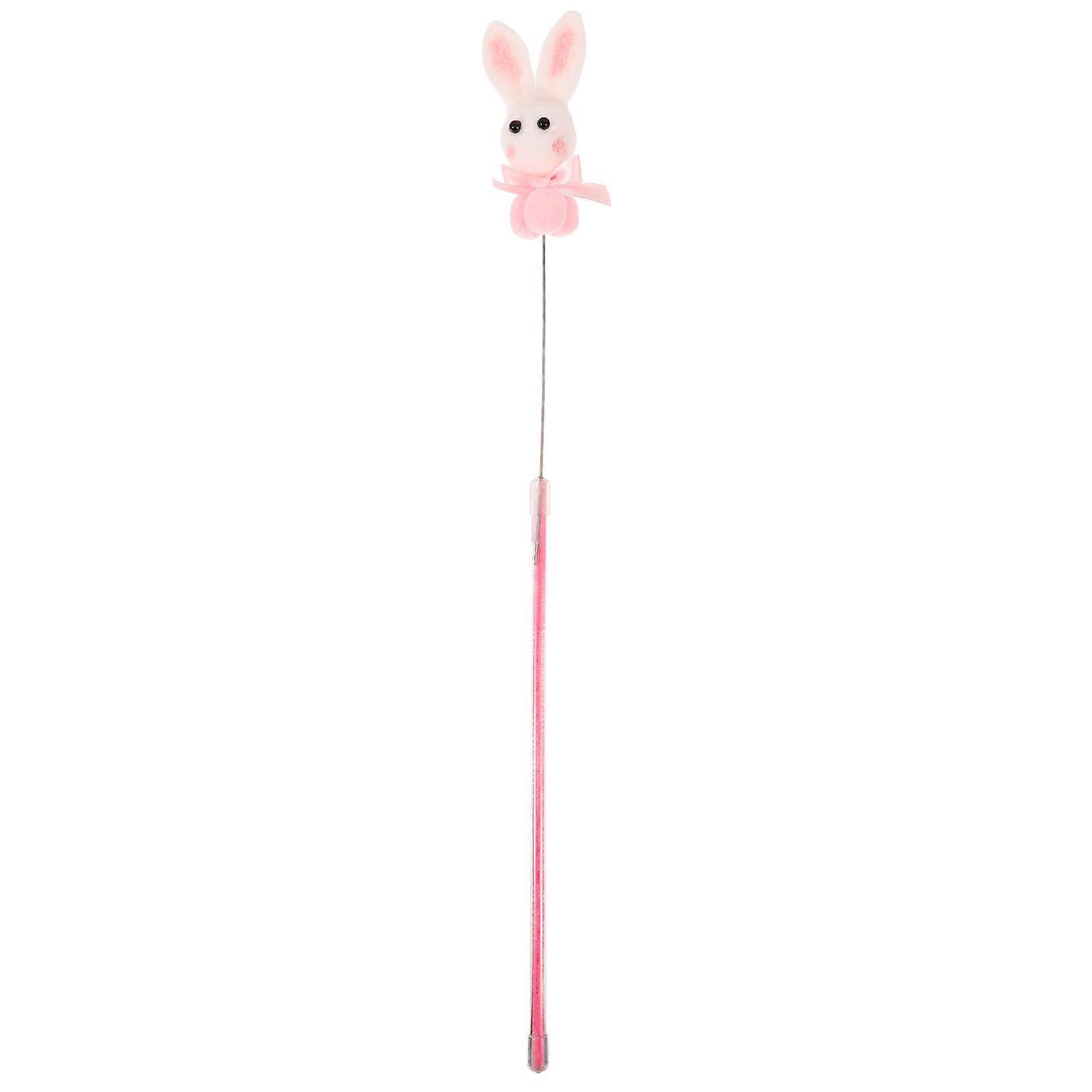 Interactive For Cat Teaser Cat Indoor Play Pink 44.00X5.00X3.00CM Durable 1Pcs