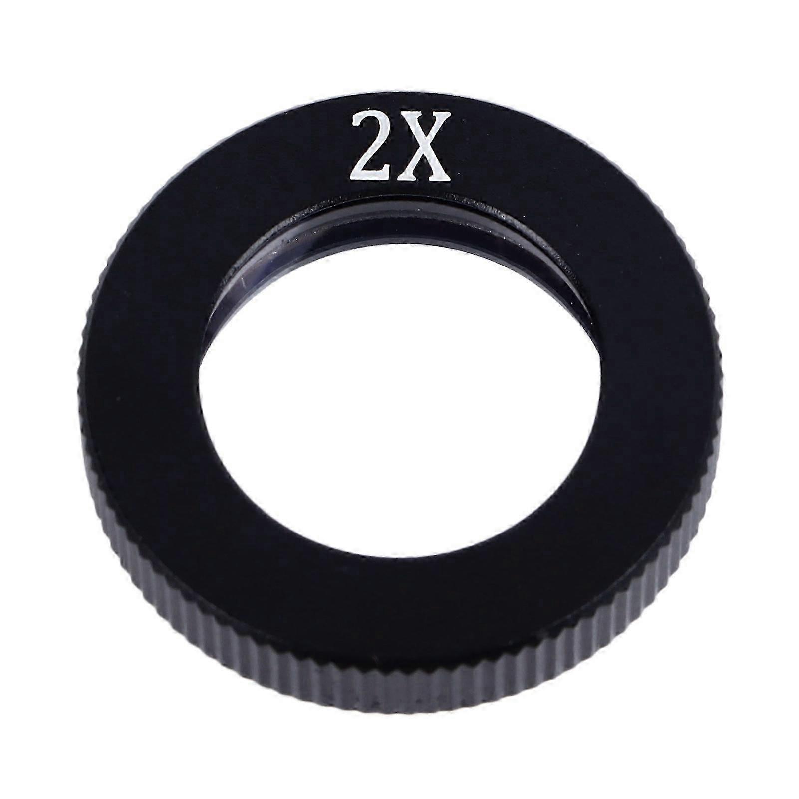 Extra Objectief Lens Parallel Licht C Mount Microscoop Monoculaire Lens Buis Oculair 2X