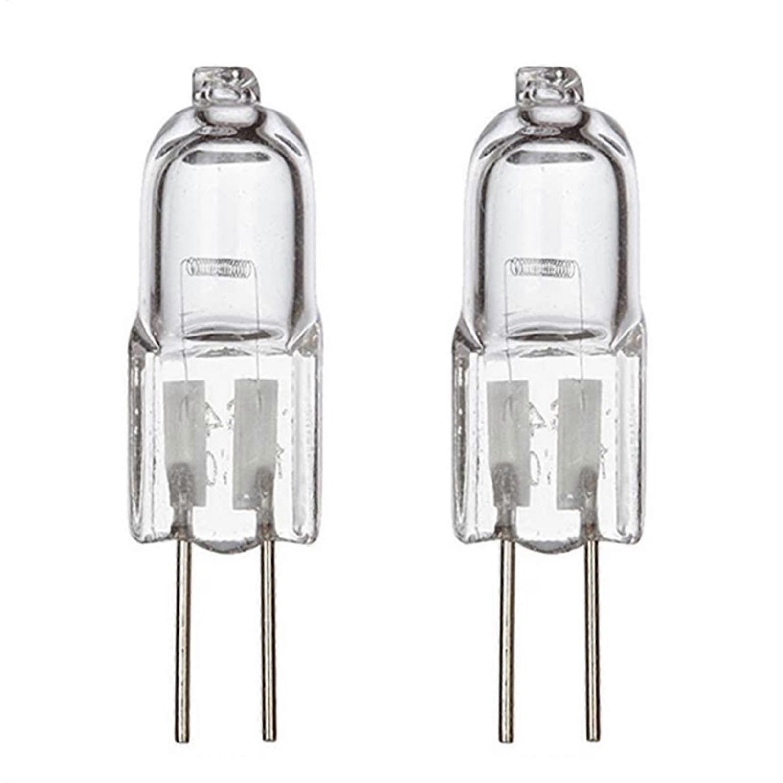 Küchenofen Halogenlampe 12V 20W G4 - Hochtemperatur Ofenlicht mit 4 mm Stiften für Zuhause und Restaurant (2er Pack)