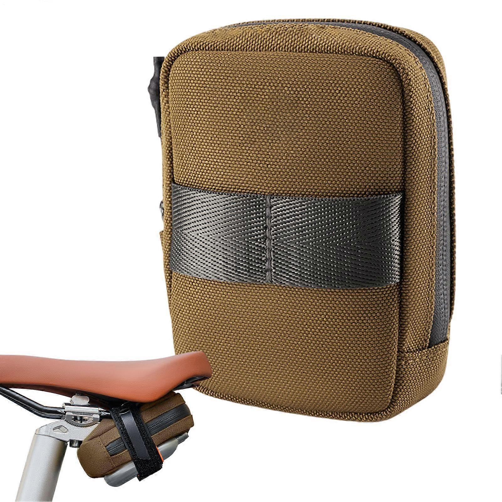 Under Seat Bicycle Bag Bicycle Storage Holder with Reflective Shield