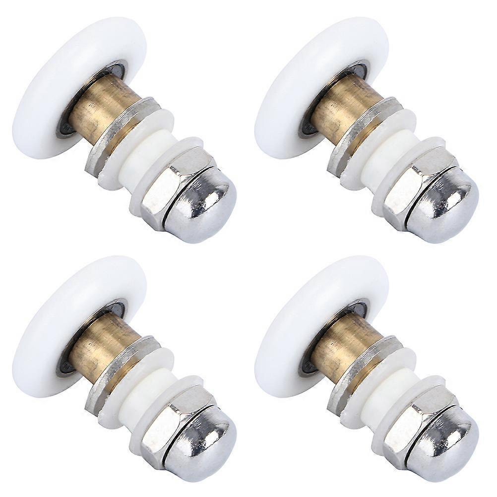 Slide Door Roller Shower Door Rollers Furniture Fittings 3.3X2.3X2.3CM Ultra-quiet 4 Pcs