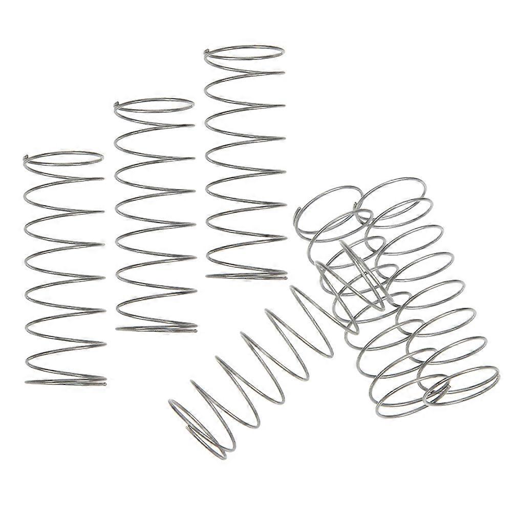 Long-term Use Trumpet Water Key Spring Durable Stainless Steel Trumpet Springs for Trumpet Button 6Pcs