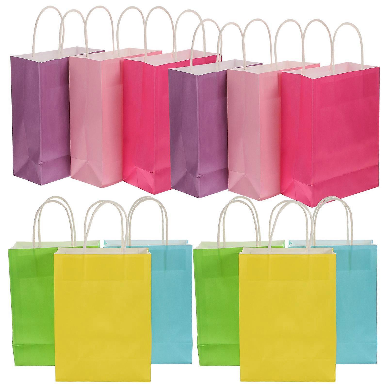 Paper Goodie Bags For Thanksgiving present Wrapping Party Favors 12Pcs