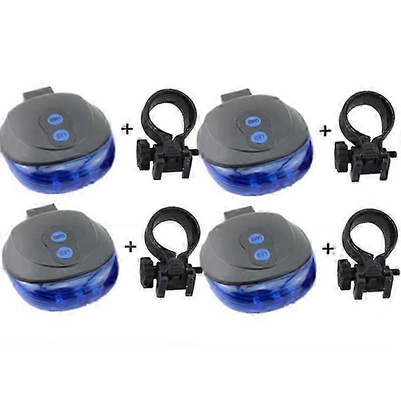 4x 자전거 테일 라이트 USB 충전식 LED 밝은 후면 빨간색 자전거 라이트 사이클링 안전 야간 라이딩 조명 백 자전거 테일 라이트