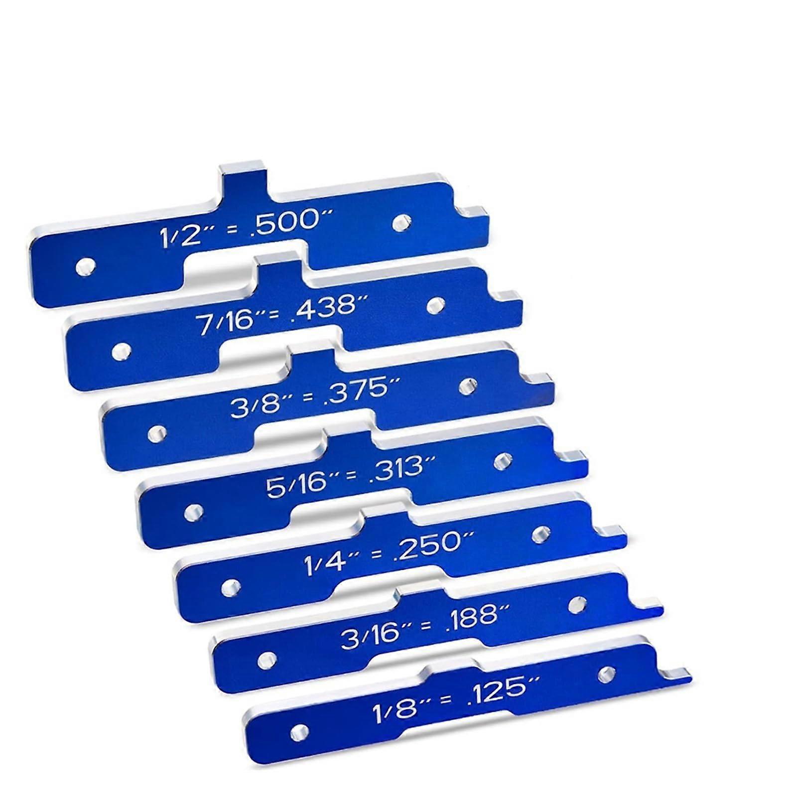 7piece precision router bit set, table mounting rods, woodworking setup