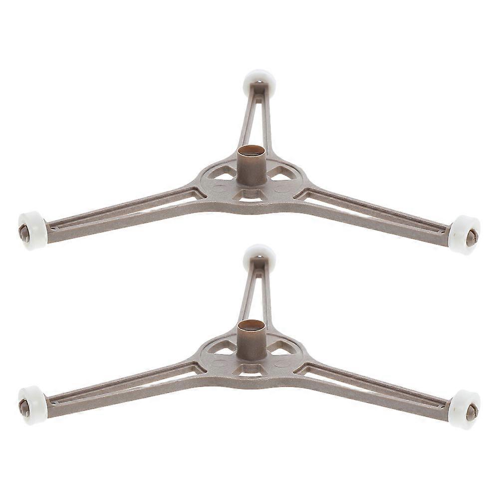 Microwave Oven Replacement Parts Triangular Stand Cooking Enthusiasts 16.00X16.00X1.60CM Smooth Rotation 2Pcs