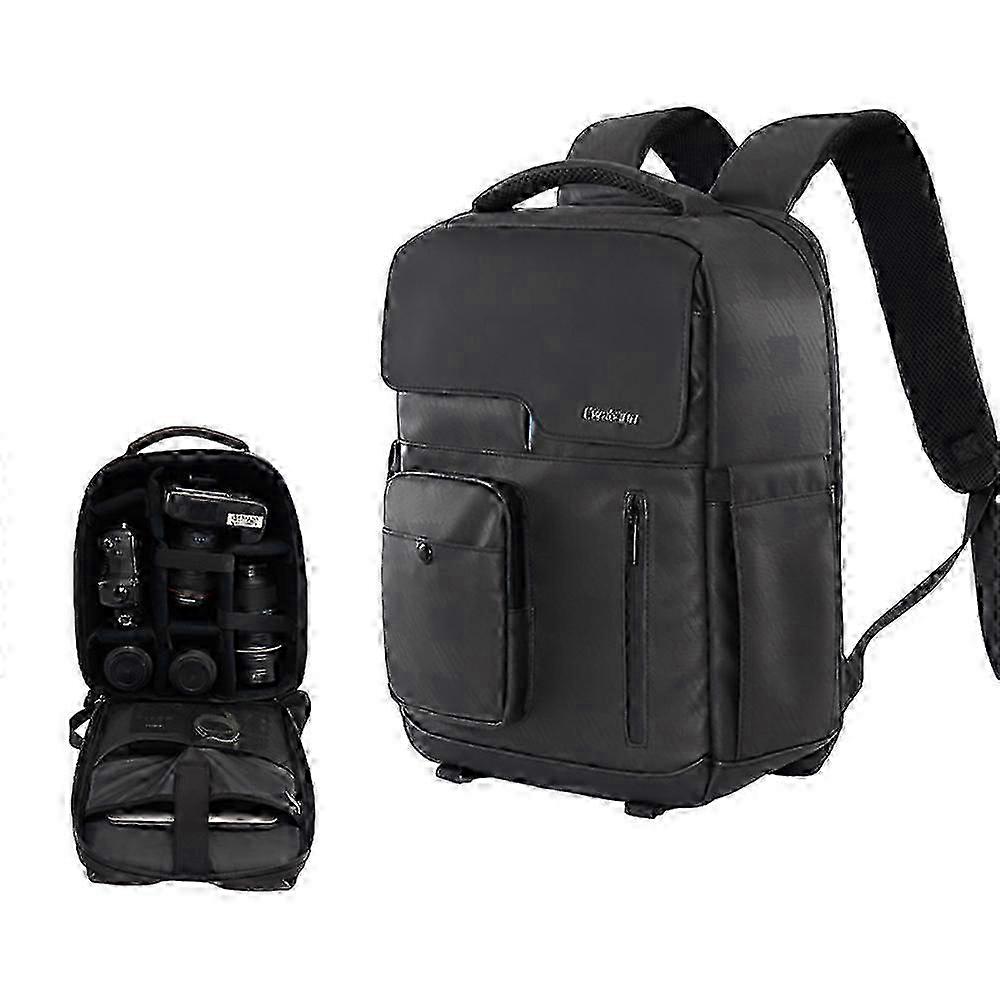 Waterproof Photography Camera Backpack Compatible with Various Digital SLR Cameras and Laptops up to 15.6 inches