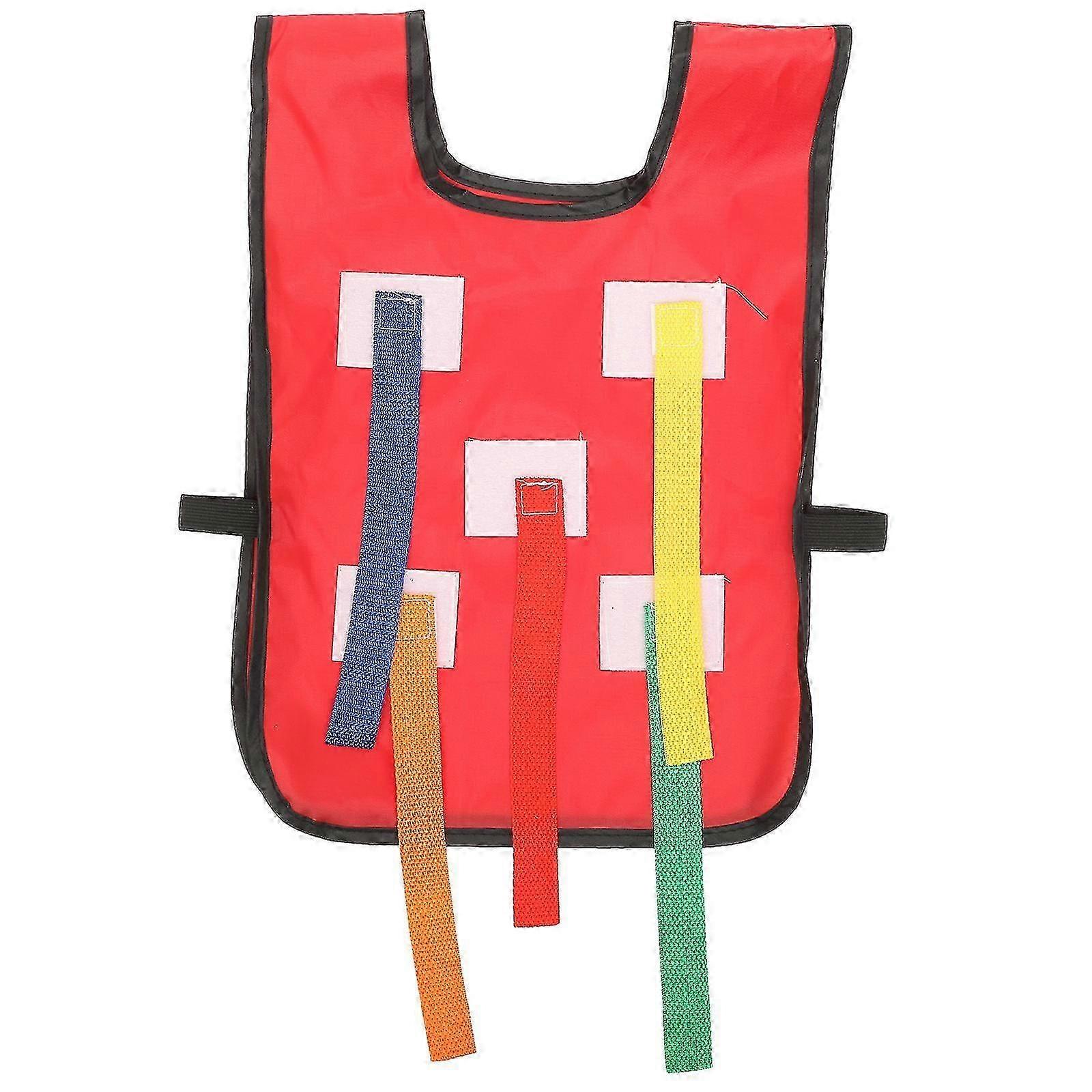 1 set of Interactive Game Toys Tail Game Kids Chasing Game Vest with Ribbon