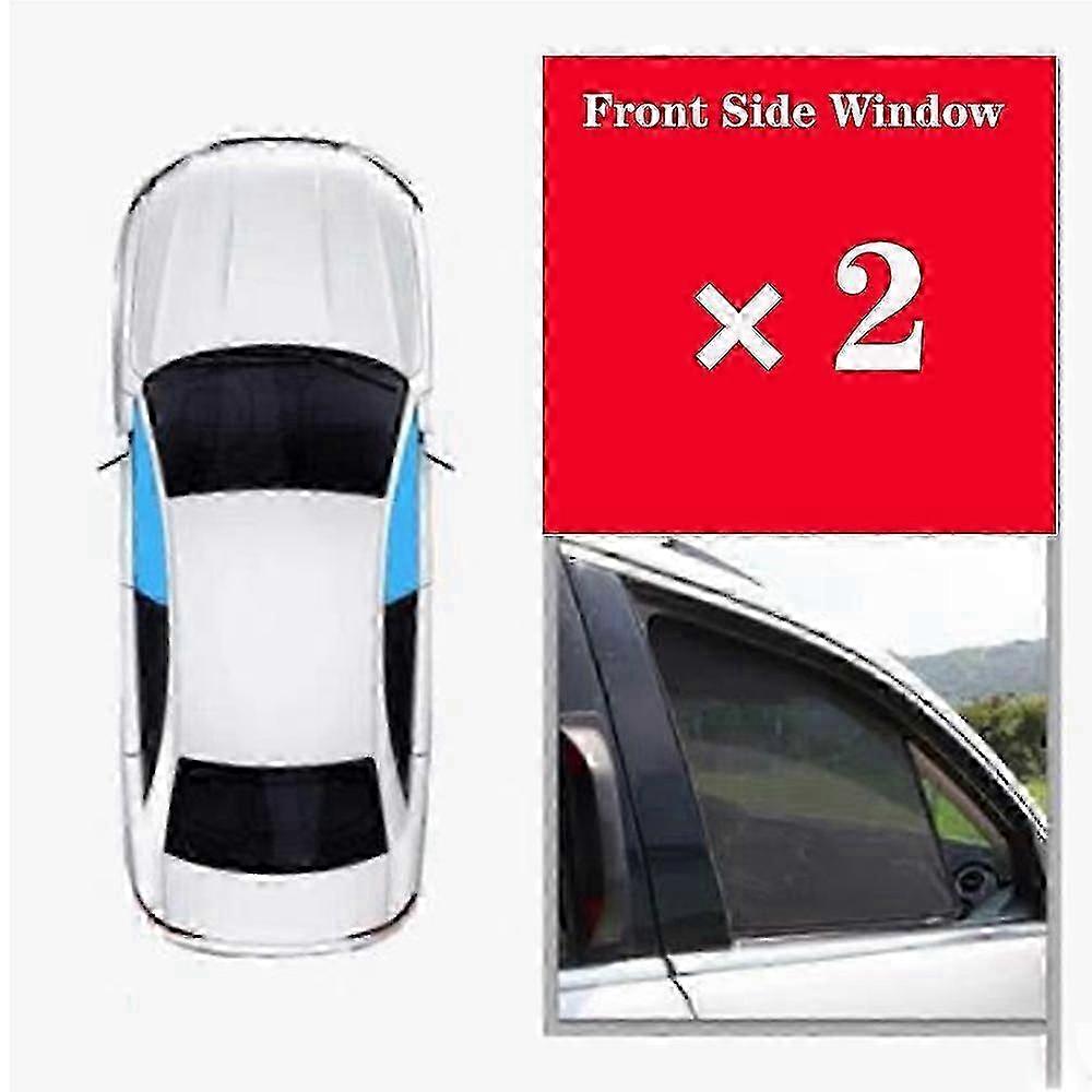 Be suitable for Stylish Sunproof Window Mesh for Certain Brand Vehicles 2012~2017 Car Window Sunshade Gauze Mesh Sunshield Cover Magnetic At