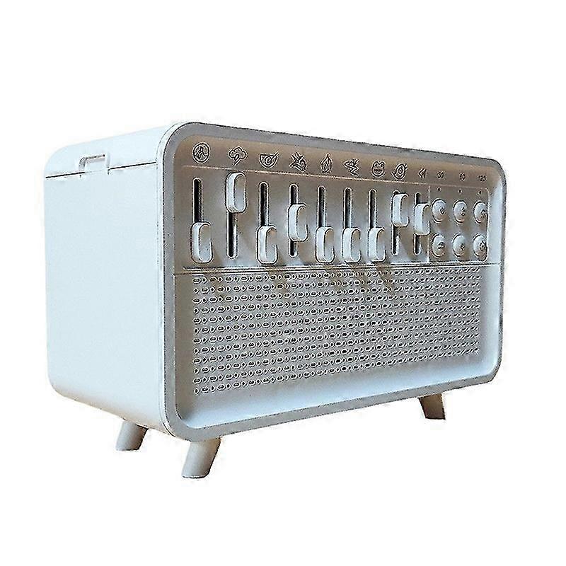 2025 Portable White Noise Bluetooth Speaker Nature Sound Sleep Aid Music Box Wireless Stereo MP3 Music Player Support Timed Shutdown