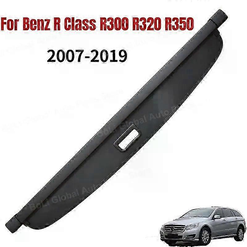Rear Trunk Cargo Cover for Compatible with Mercedes-Benz R Class 2007-2019 Privacy Screen Security Shield Shade