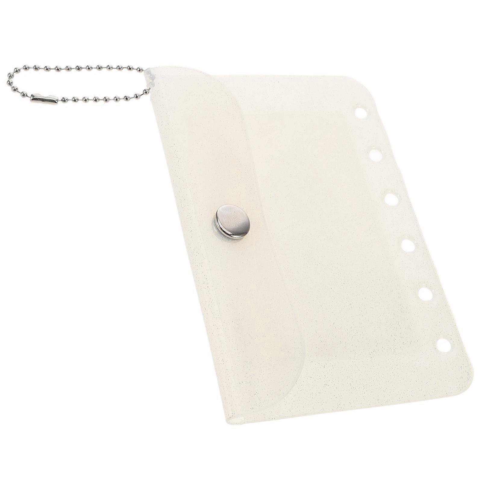 Clear Plastic Card Holder Large Storage Capacity Easy Insertion And Removal For Various Occasions 1Set