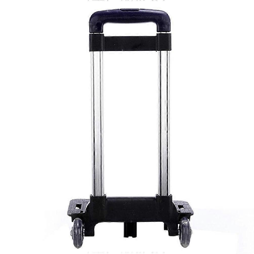 Student Backpack Trolley Aluminium Alloy Foldable Hand Cart with 2 Wheels for School Bag