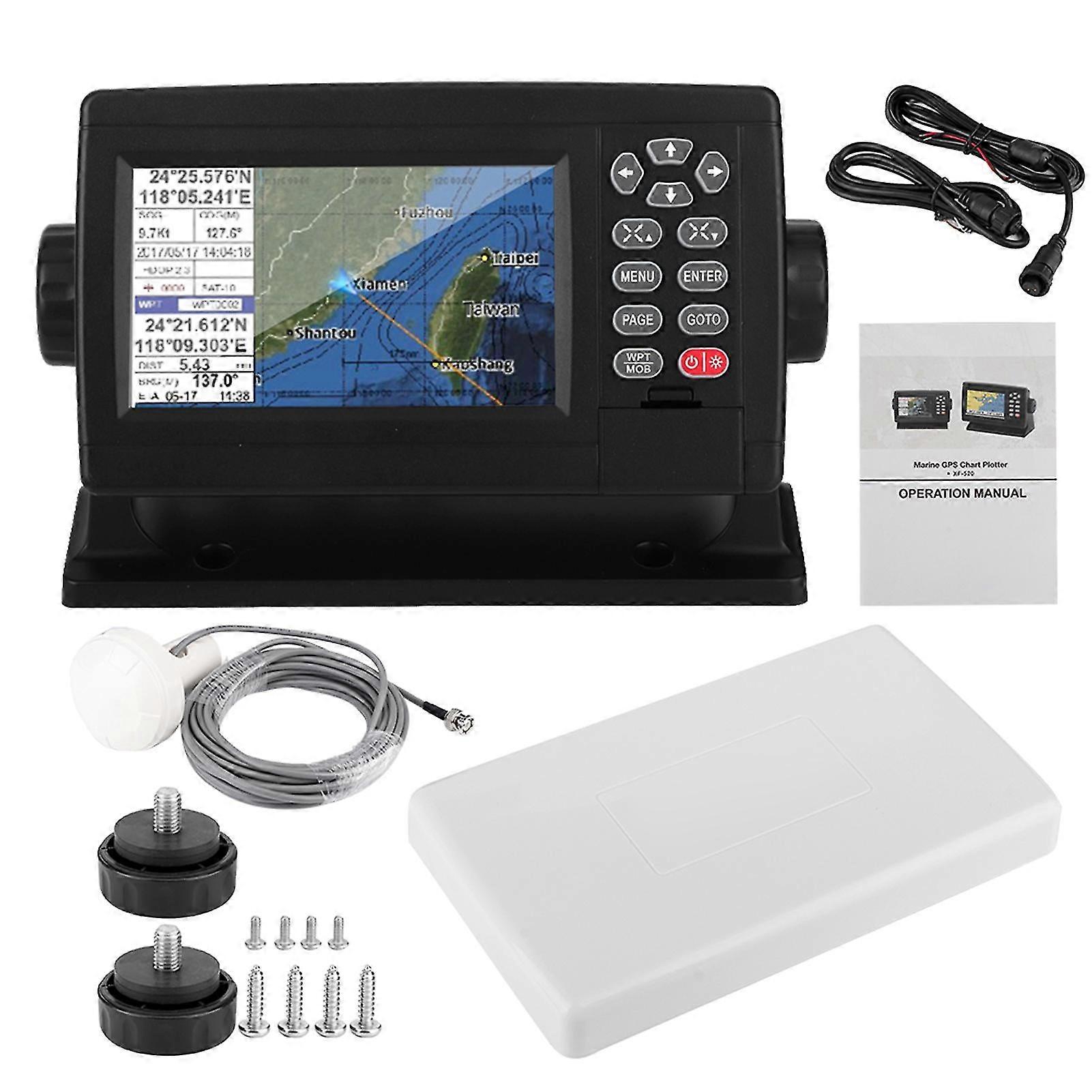 Navigation Gps,5in Marine Satellite Gps Marine Gps Marine Navigator Finely Tuned Performance