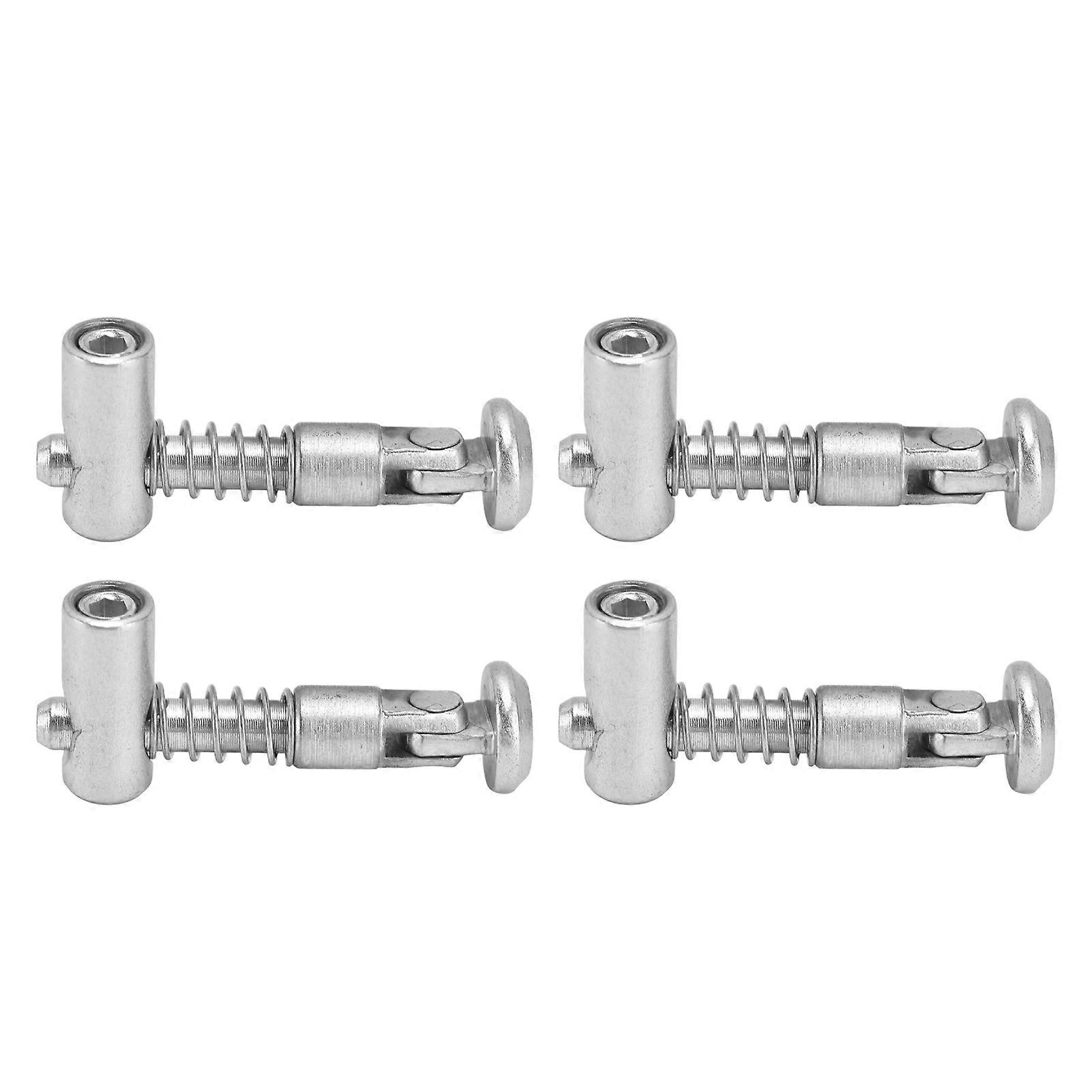 4Pcs Anchor Connector Hex Hole Profile Concealed Fitting European Standard 4040 Bevel Angle 90°