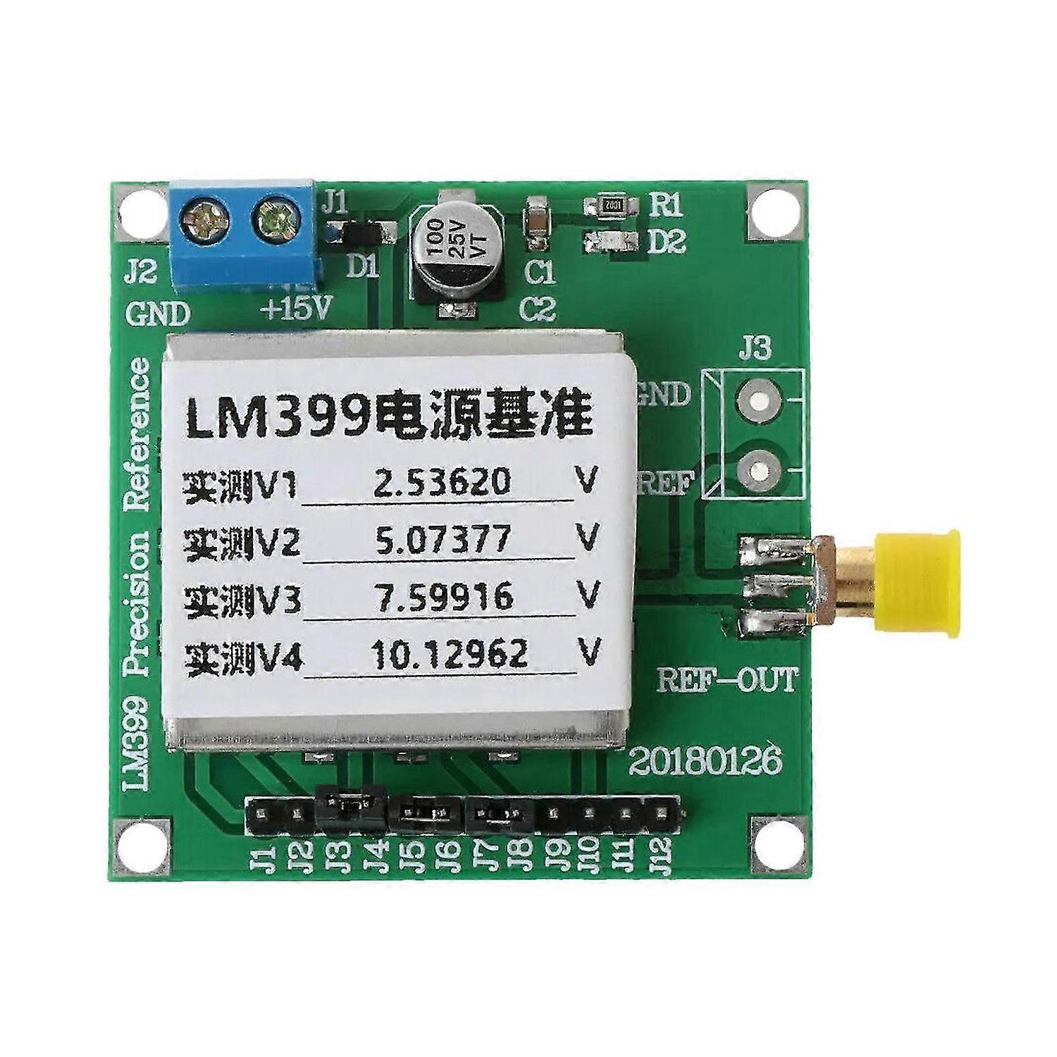 LM399 4-CH Voltage Reference Source 10V/7.5V/5V/2.5V For Voltmeter Calibration