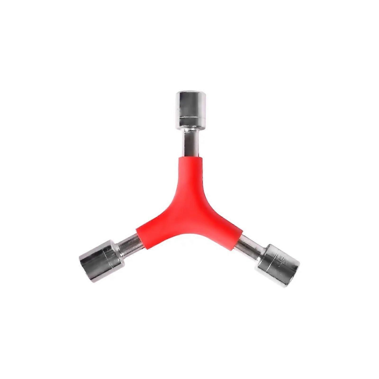 Allen key, 1 PIECE Yshaped socket wrench bicycle hex key inner hex wrench 8/9/10mm 8/10/12mm road bike cycling (Red, 8 9 10mm) 8 9 10mm Red