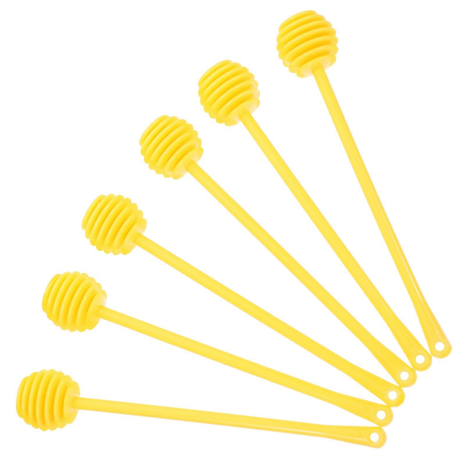 Wooden Spoon For Mixing Stick Home Users Beekeepers 17.30X2.50X2.50cm 6Pcs