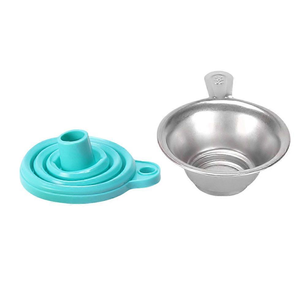Recycling SLA and DLP Funnel Set Silicone Foldable 3D Printer Parts 2Set