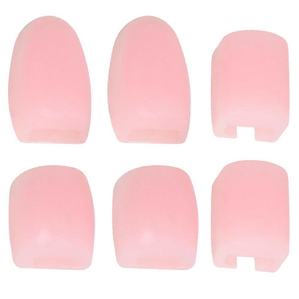 Alto Sax Side Key Pads Silicone Material Musicians Daily Practice 6Pcs Saxophone Keys